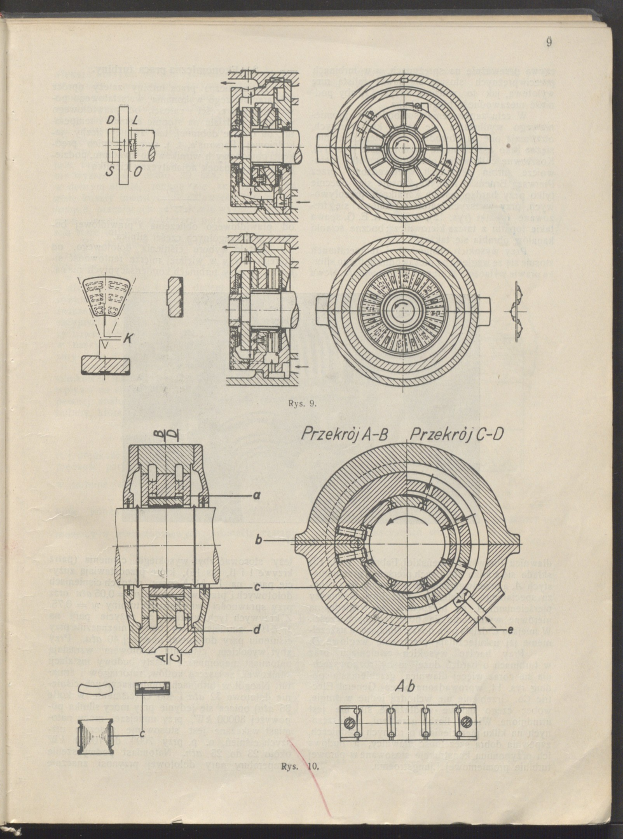 A book cover featuring a detailed technical drawing of a gearbox with labeled components including gears, pistons, and other mechanical parts.